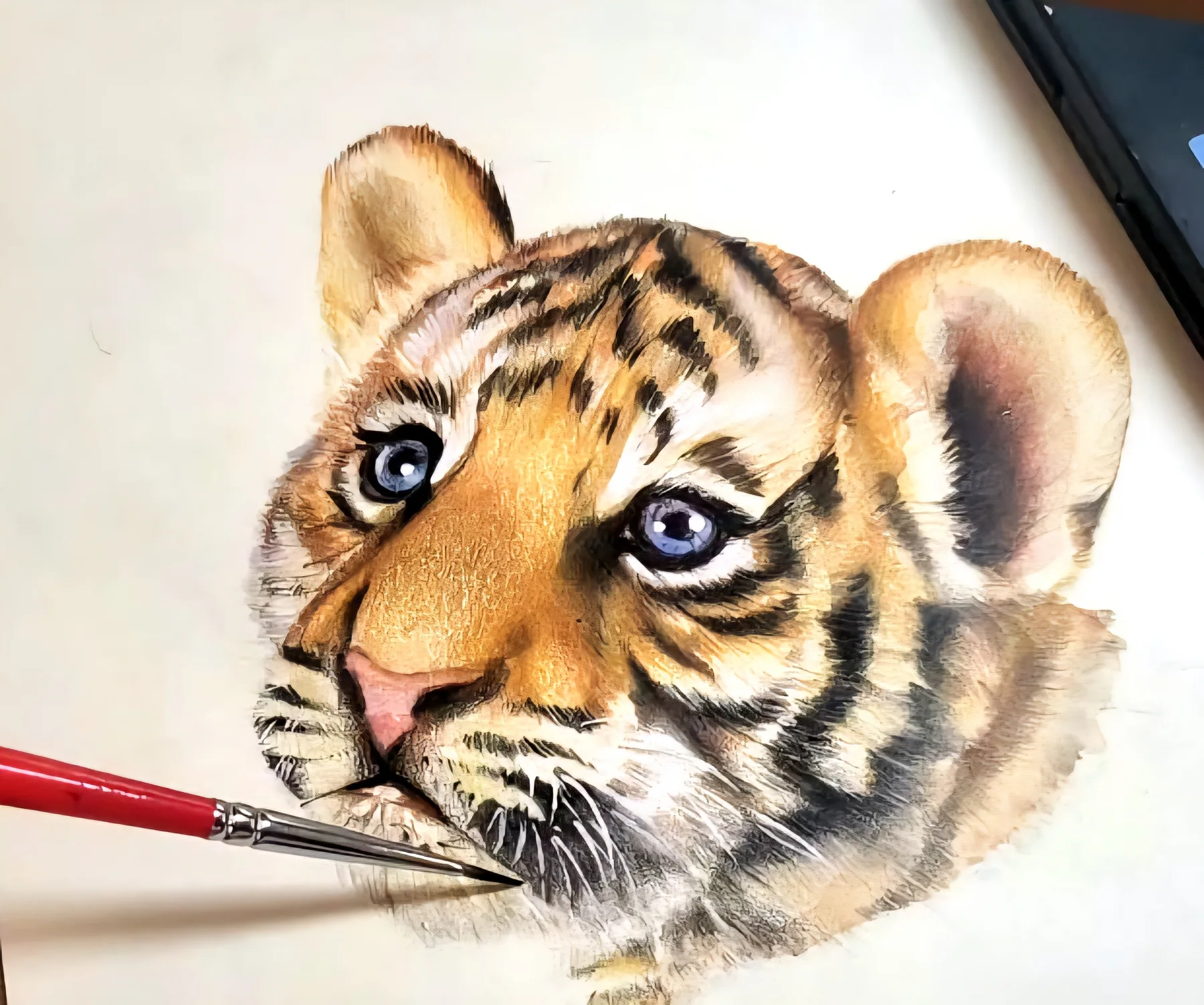 조효민의 호랑이 손그림